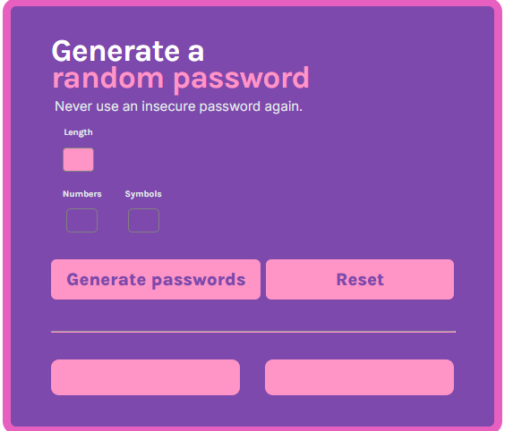 Password Generator Balogun Damilola